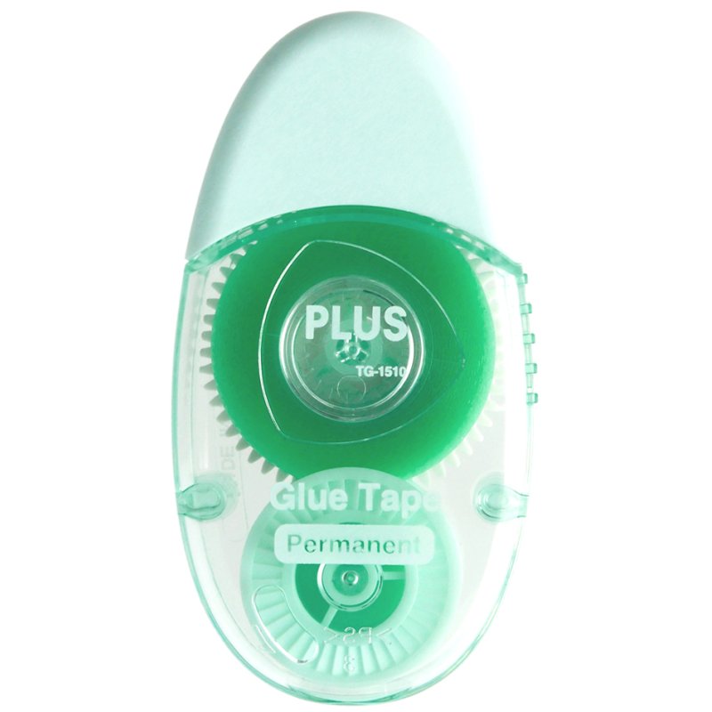 PLUS JAPAN mini correctieroller glas, 6mm x 12m, 30 stuks pastelkleuren